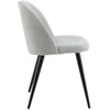 Venture Design Kėdė, švelnus matinis 2 vnt., 57x50x76.5 cm, šviesiai pilka