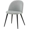 Venture Design Kėdė, švelnus matinis 2 vnt., 57x50x76.5 cm, šviesiai pilka