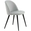 Venture Design Kėdė, švelnus matinis 2 vnt., 57x50x76.5 cm, šviesiai pilka