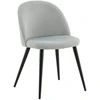 Venture Design Kėdė, švelnus matinis 2 vnt., 57x50x76.5 cm, šviesiai pilka