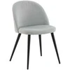 Venture Design Kėdė, švelnus matinis 2 vnt., 57x50x76.5 cm, šviesiai pilka