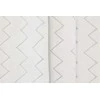 Venture Design Kilimas, Fia poliesterinis plaukotas, 290x200 cm, Balta