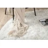 Venture Design Kilimas, Grace apvalus, 200x200 cm, Balta