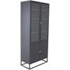 Venture Design Knygų lentyna, Bakal, 80x40.5x190 cm, Juoda