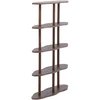Venture Design Knygų spinta Moln 105x30x140 cm Mocca MDF
