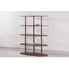 Venture Design Knygų spinta Moln 105x30x140 cm Mocca MDF