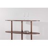 Venture Design Knygų spinta Moln 105x30x140 cm Mocca MDF