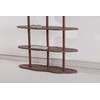 Venture Design Knygų spinta Moln 105x30x140 cm Mocca MDF