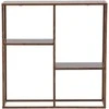 Venture Design Knygų spinta Staal 80x26x81 cm Graikinis riešutas Plienas