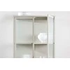 Venture Design Laikymo spintelė Garis smėlio spalvos, stiklas, plienas