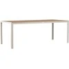 Venture Design Lauko stalas, Break, 205x90 cm, Bežinis