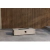 Venture Design Lauko židinys, Kea, 137x69x31 cm, pilka