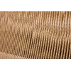Venture Design Lounge kėdė Louie 94x74 cm Smėlio spalvos lininis audinys plieno rėmas