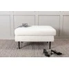 Venture Design Otomano, Boom, 90x70 cm, Balta