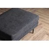 Venture Design Otomano, Boom, 90x70x49 cm, Juoda