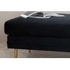 Venture Design Otomano, Boom, 90x70x49 cm, Juoda