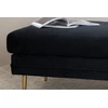 Venture Design Otomano, Boom, 90x70x49 cm, Juoda