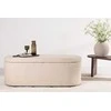 Venture Design Otomano, Potenza, 130x47 cm, Balta