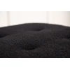 Venture Design Ottomanas/Pufas, Salina, 59x59x40 cm, Juoda