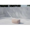 Venture Design Ottomanas Redang 75x40x33 cm persikinė, audinys