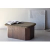Venture Design Pufas Todd, 88x59x42 cm, rudas