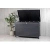 Venture Design Pagalvėlių dėžė Tiana 150x90x101 cm Juoda