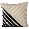 Venture Design Pagalvės užvalkalas, Zara, 45x45 cm, Juoda/Balta
