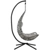 Venture Design Pendanti kėdė, Edinburgas, 132x130 cm, Pilka