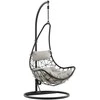 Venture Design Pendanti kėdė, Vide, 95x196x95 cm, Juoda