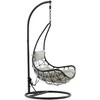 Venture Design Pendanti kėdė, Vide, 95x196x95 cm, Juoda