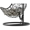 Venture Design Pendanti kėdė, Vide, 95x196x95 cm, Juoda