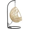 Venture Design Pendanti kėdė, Viga, 160x186x105 cm, Baltos spalvos