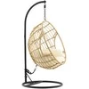 Venture Design Pendanti kėdė, Viga, 160x186x105 cm, Baltos spalvos