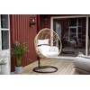 Venture Design Pendanti kėdė, Viga, 160x186x105 cm, Baltos spalvos