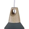 Venture Design Pendentinė lempa, Nao, D160*A245 cm, Tamsiai pilka