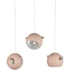 Venture Design Pendentinis žibintas, Tubbie, 73x23 cm, Rožinis