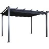 Venture Design Pergola, Lazio, 295x245x395 cm, Juoda