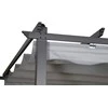 Venture Design Pergola, Lazio, 295x245x395 cm, Pilka