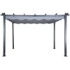 Venture Design Pergola, Lazio, 295x245x395 cm, Pilka