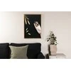Venture Design Plakatas, Gėlės ant stalo, 50x70 cm, Juoda