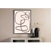 Venture Design Plakatas, Linijinė Meno Kūrinio Kopija, 70x100 cm, Balta
