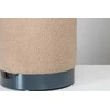 Venture Design Venture Home Benji Pouf, 35x35x42,5 cm, pliušinis, smėlio ir juodos spalvos Lumarko!