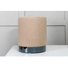 Venture Design Venture Home Benji Pouf, 35x35x42,5 cm, pliušinis, smėlio ir juodos spalvos Lumarko!