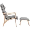 Sofa Venture Design Poilsio kėdė, Fårö, 89x60x107 cm, šviesiai pilka