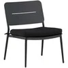 Sofa Venture Design Poilsio kėdė, Lina, 59x73x55 cm, Juoda