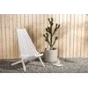Sofa Venture Design Poilsio kėdė, Maja, 73x79x57 cm, Balta