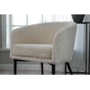Sofa Venture Design Poilsio kėdė, pūkuota, 64x70x66 cm, balta