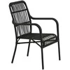 Sofa Venture Design Poilsio kėdė, Rizal, 64x90x57 cm, Juoda