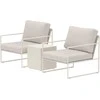 Venture Design Poilsio komplektas Lissabon 3 dalių, smėlio spalvos