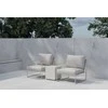 Venture Design Poilsio komplektas Lissabon 3 dalių, smėlio spalvos